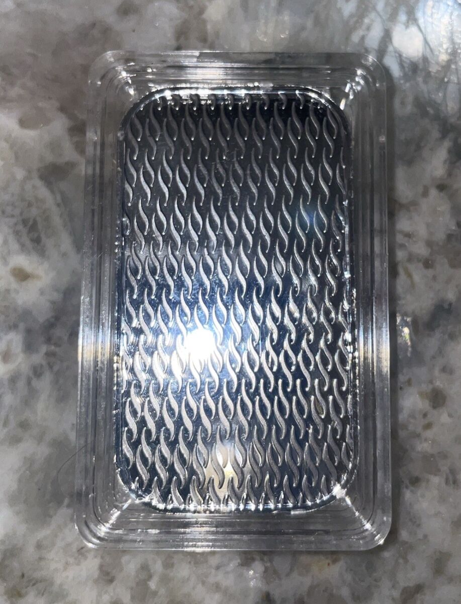 1 Oz .999 Silver Plated Metal Bar Scottsdale Mint “Commemorative” Collectors Bar