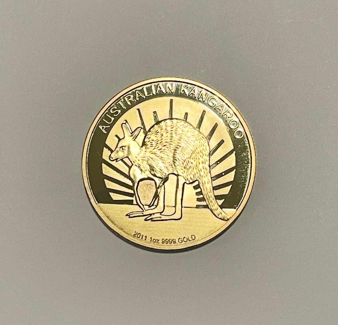 Krugerrand-South Africa 24k Gold Plated reproduction Coin