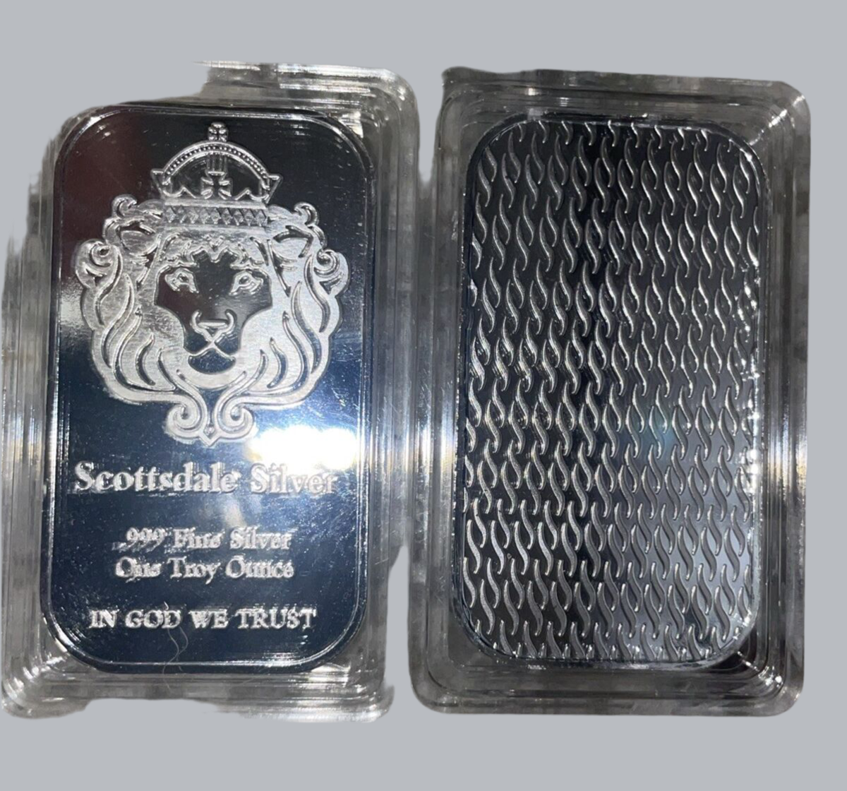 1 Oz .999 Silver Plated Metal Bar Scottsdale Mint “Commemorative” Collectors Bar