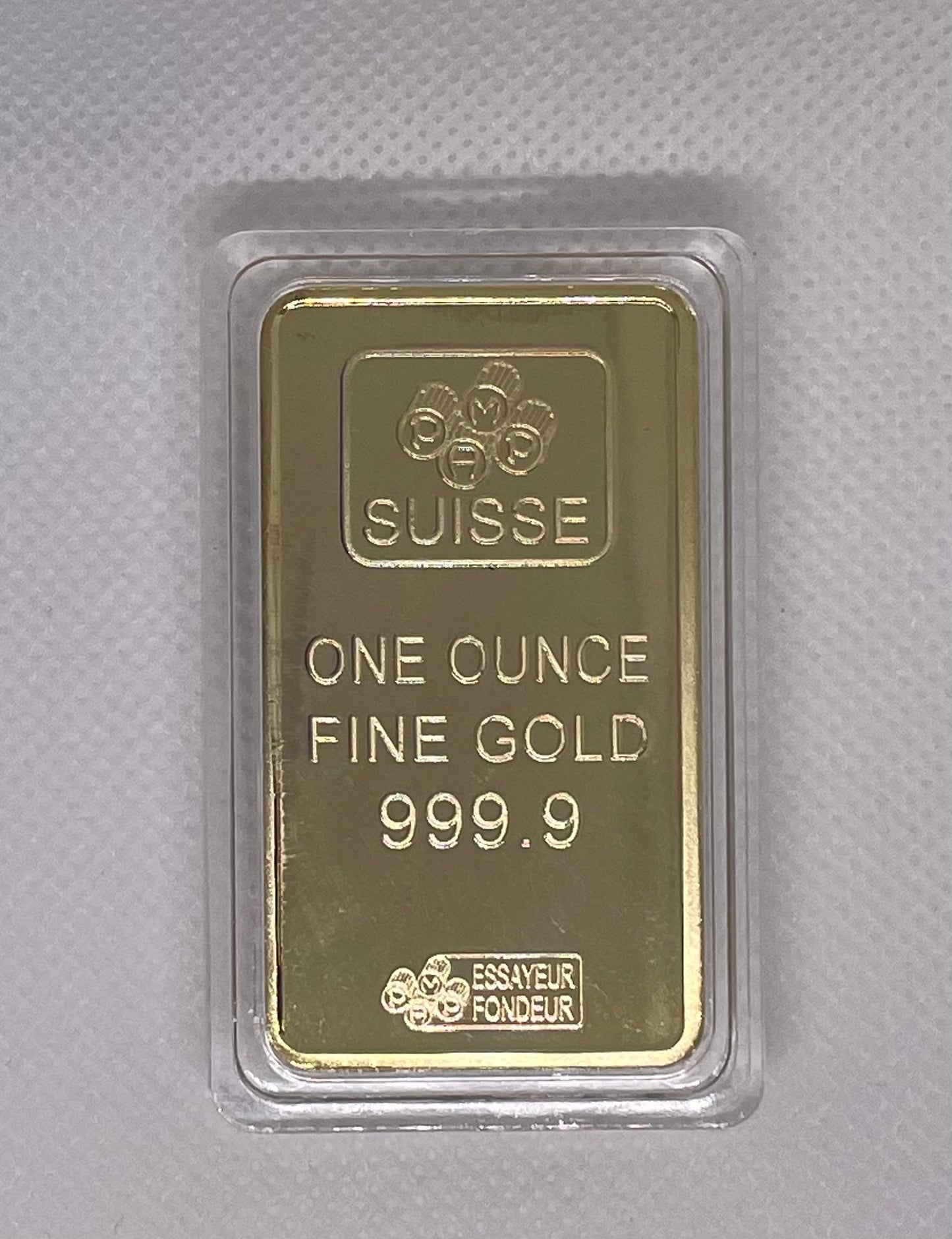 Credit Suisse 24k Gold Plated reproduction Bar