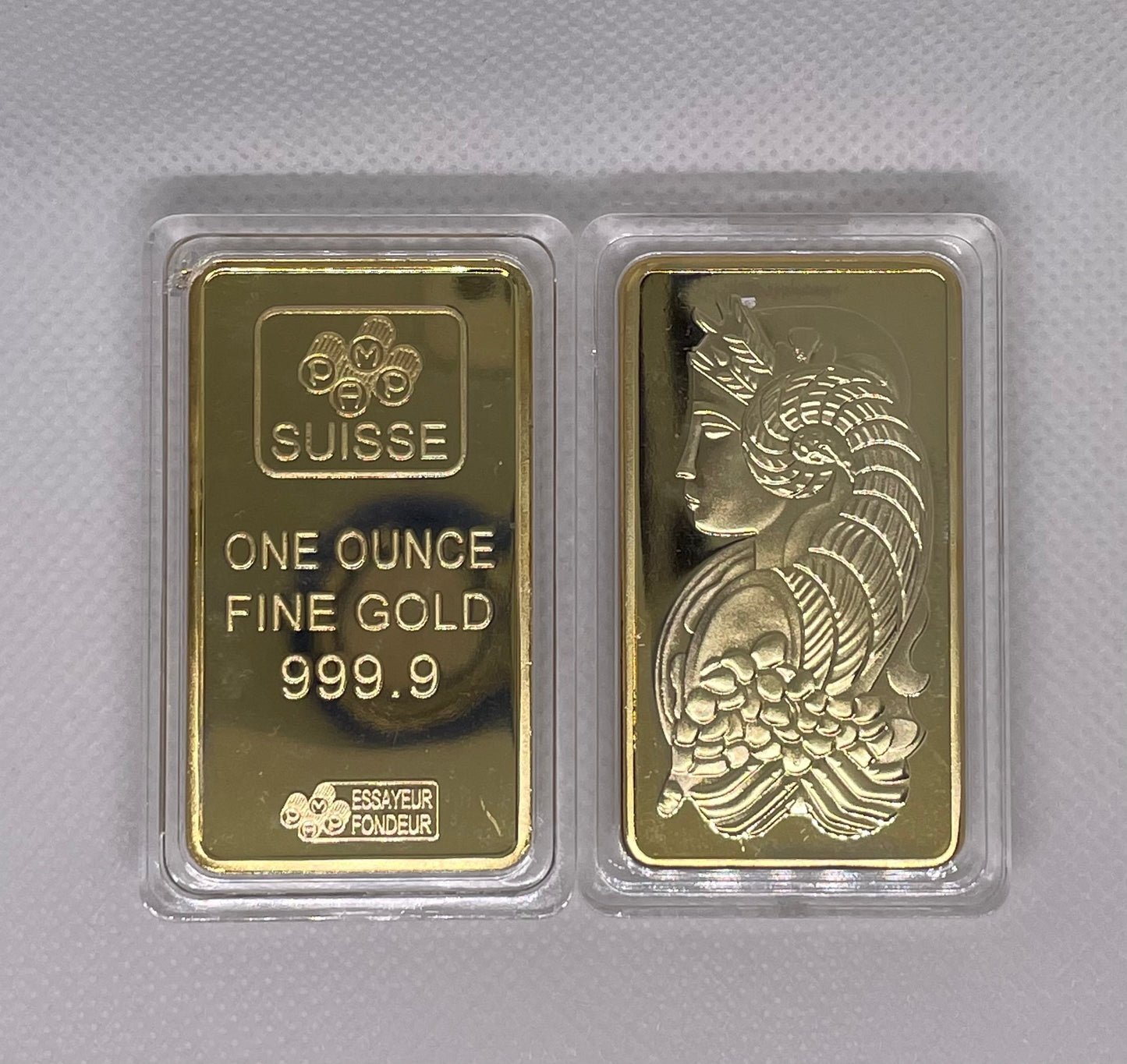 Credit Suisse 24k Gold Plated reproduction Bar