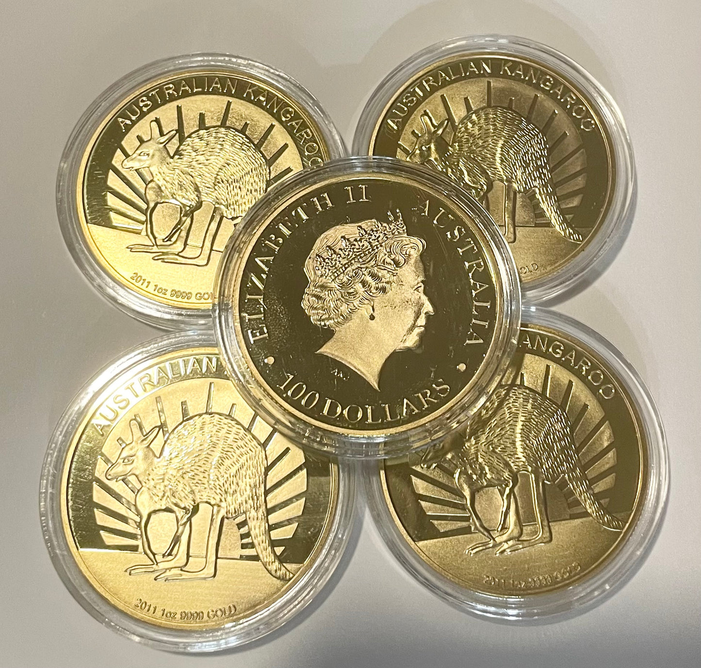 Krugerrand-South Africa 24k Gold Plated reproduction Coin